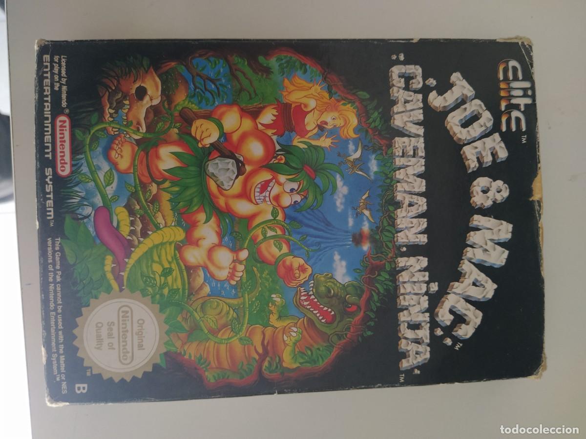 Videojuegos y Consolas: JOE & MAC CAVEMAN NINJA NINTENDO NES PAL-ESPA&Ntilde;A