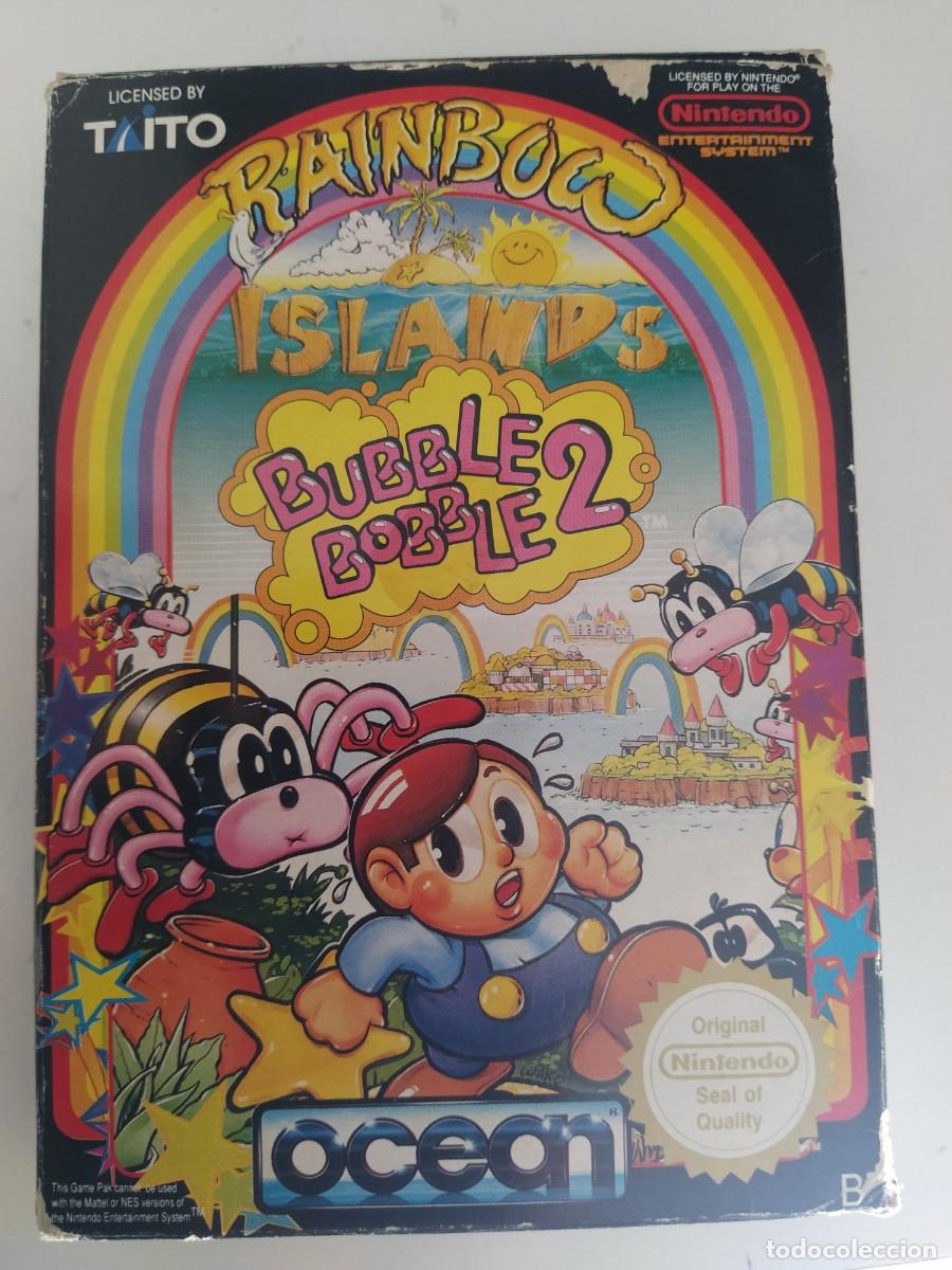 Videojuegos y Consolas: RAINBOW ISLANDS NINTENDO NES PAL-ESPA&Ntilde;A