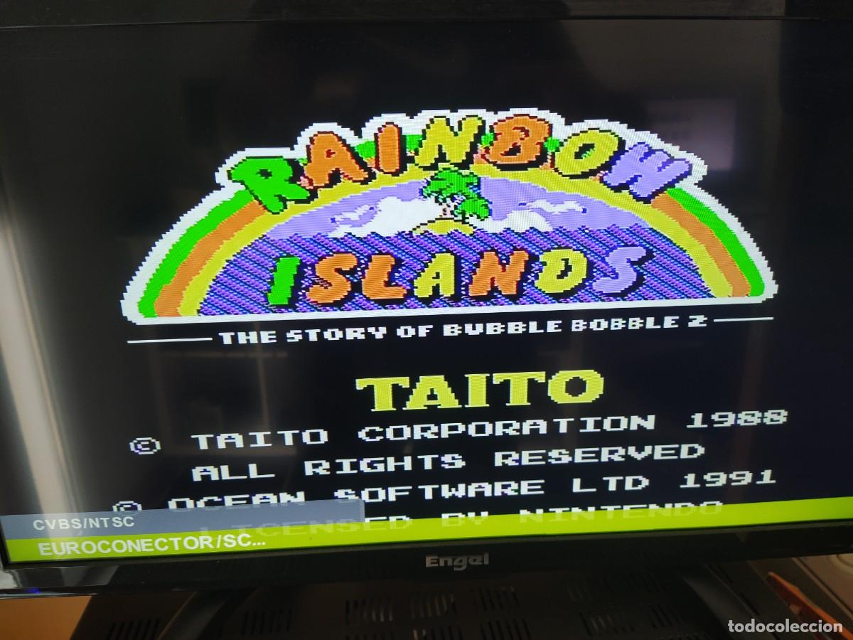 Videojuegos y consolas: RAINBOW ISLANDS NINTENDO NES PAL-ESPA&Ntilde;A - Foto 2