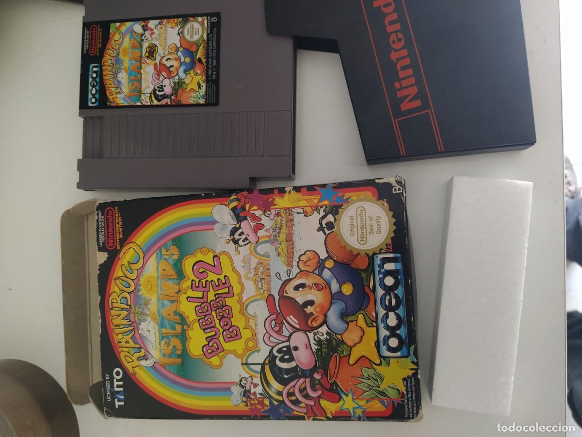 Videojuegos y consolas: RAINBOW ISLANDS NINTENDO NES PAL-ESPA&Ntilde;A - Foto 9
