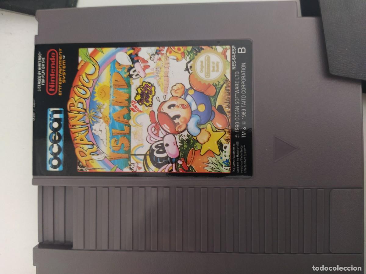 Videojuegos y consolas: RAINBOW ISLANDS NINTENDO NES PAL-ESPA&Ntilde;A - Foto 12