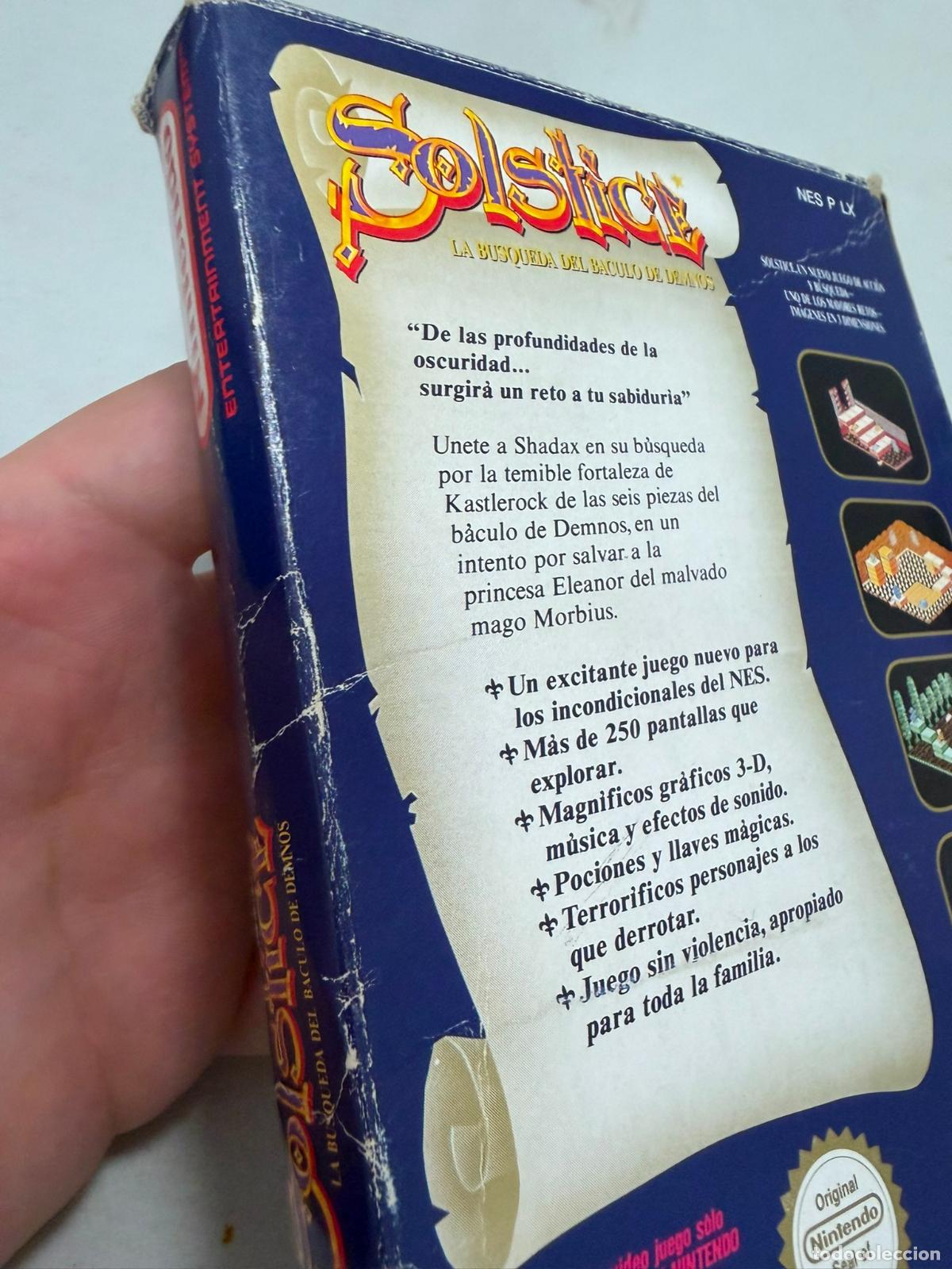 Videojuegos y consolas: Solstice - NES Nintendo - PAL ESP B Completo - Foto 3