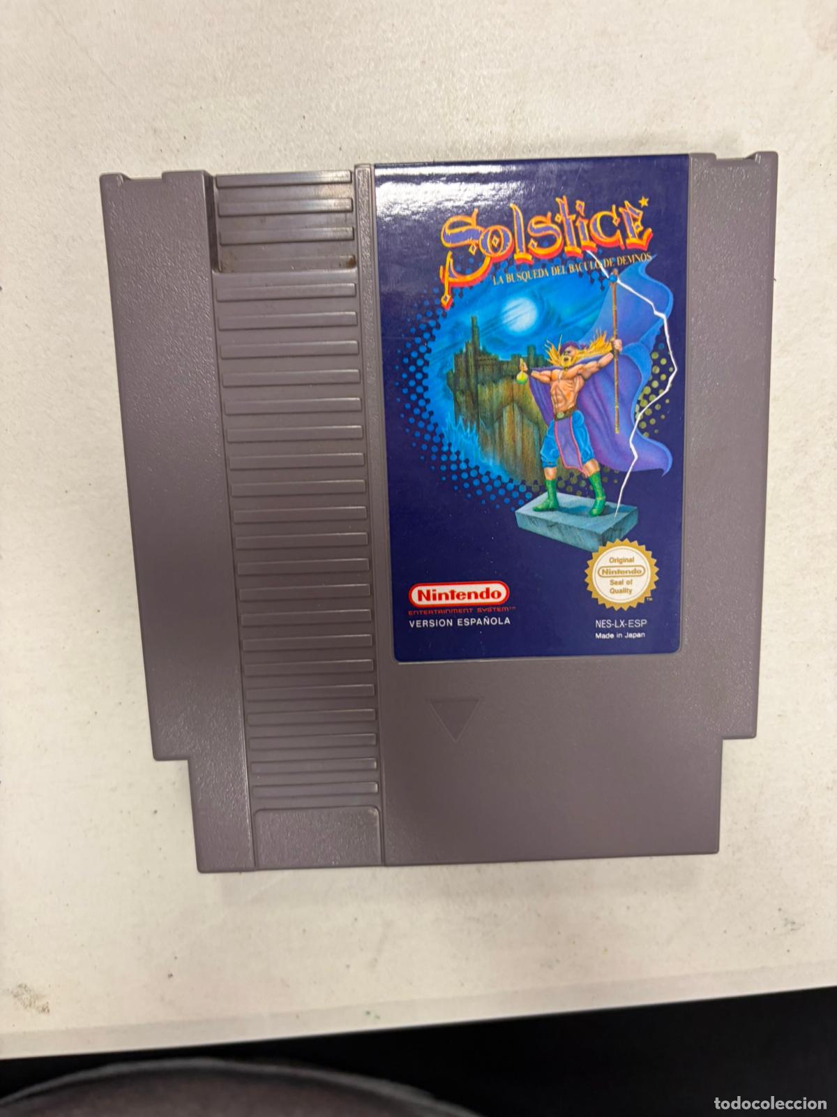 Videojuegos y consolas: Solstice - NES Nintendo - PAL ESP B Completo - Foto 6
