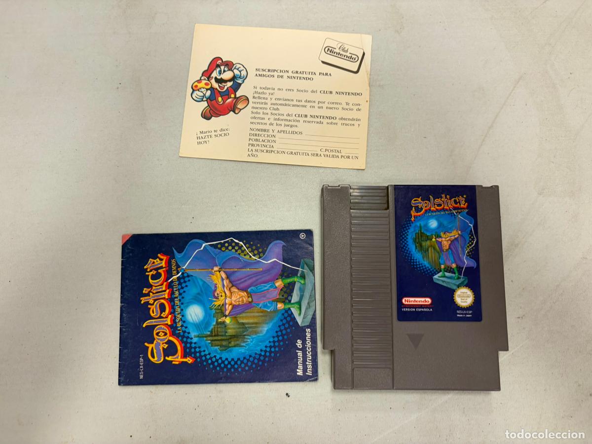 Videojuegos y consolas: Solstice - NES Nintendo - PAL ESP B Completo - Foto 11