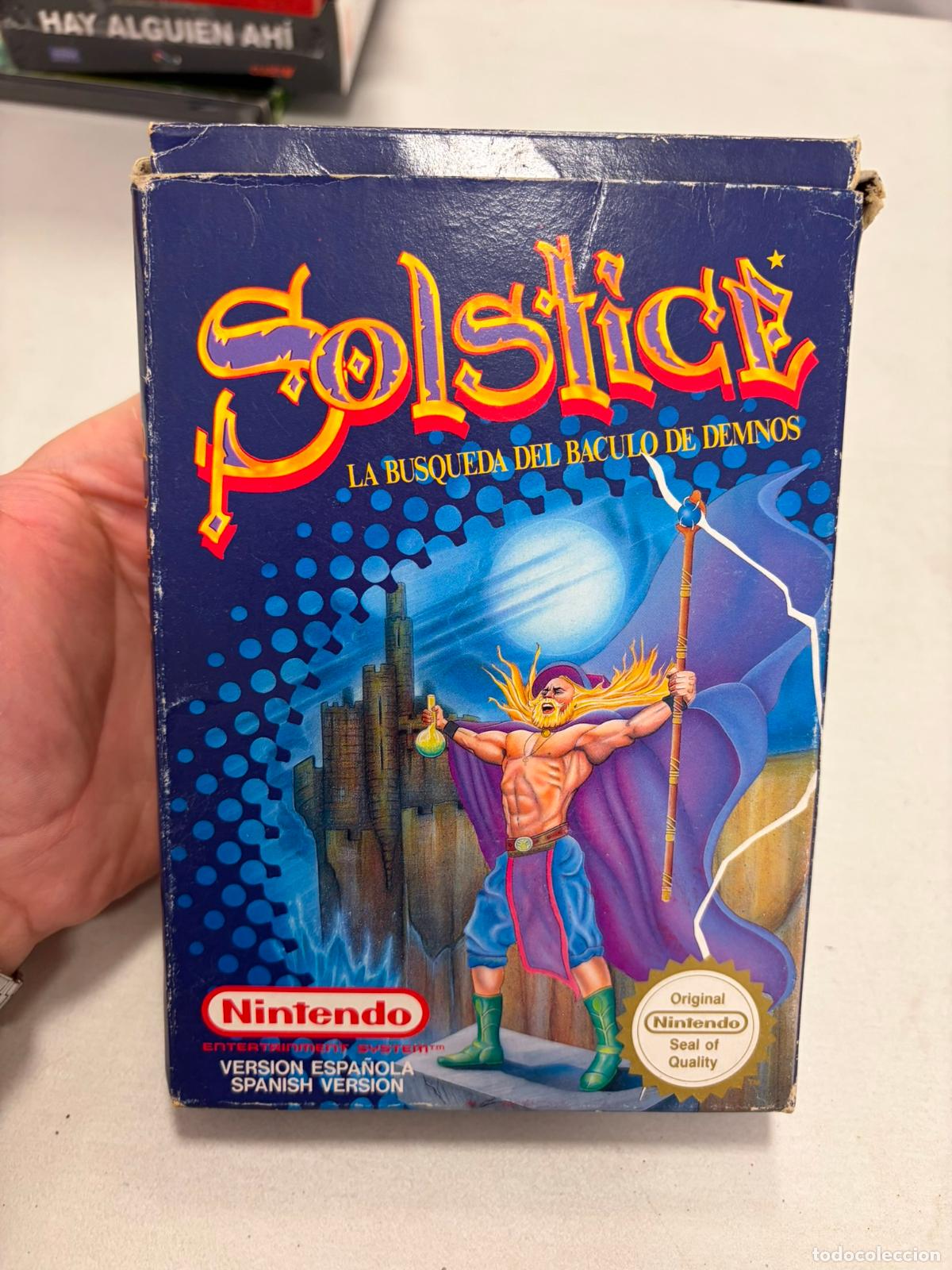 Videojuegos y consolas: Solstice - NES Nintendo - PAL ESP B Completo - Foto 1