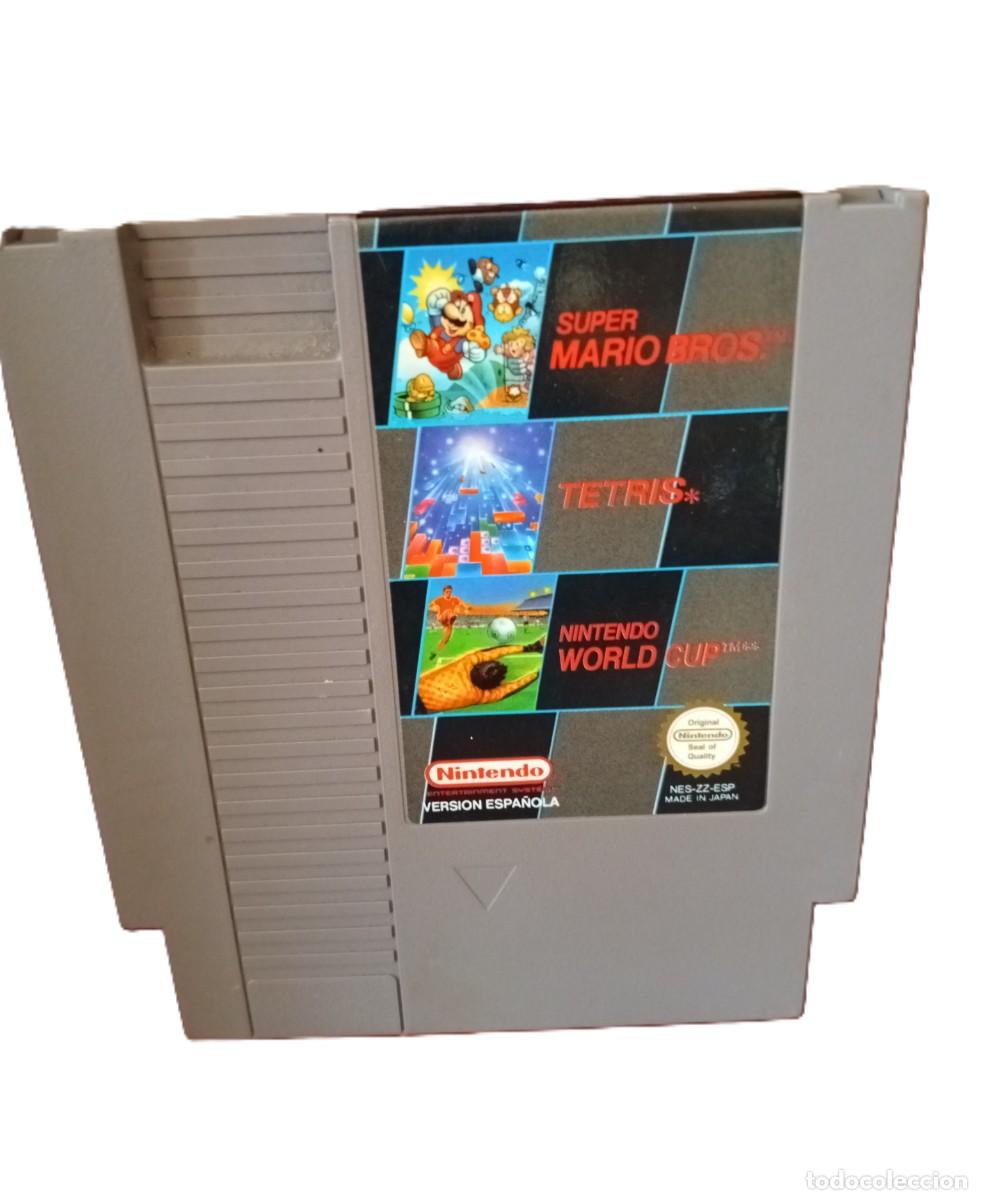 Video Games and Consoles: SUPER MARIO BROS / TETRIS / NINTENDO World Cup (3 en 1) NES PAL ESP &mdash; NES-ZZ-ESP &mdash;