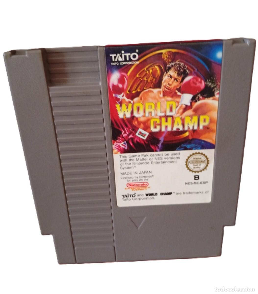 Videojuegos y Consolas: WORLD CHAMP NINTENDO (NES) TAITO