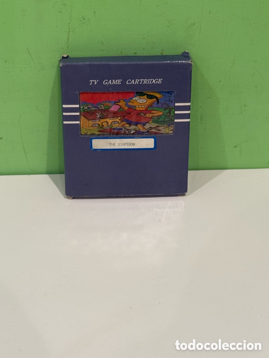 Videojuegos y Consolas: Juego The Simpsons TV Game Cartridge cartucho videojuego retro a&ntilde;os 80 90