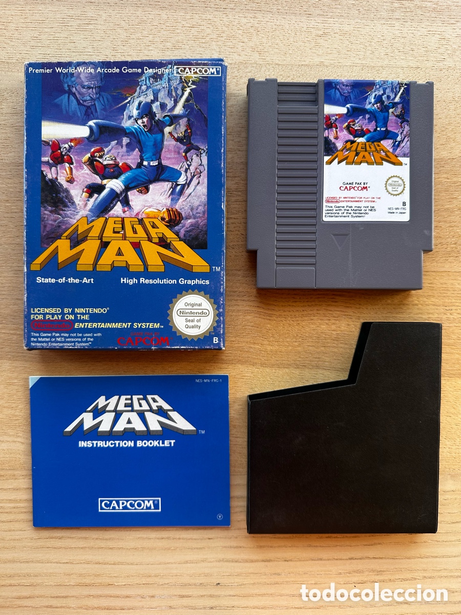 Videojuegos y Consolas: Mega man NES (Nintendo) PAL ESP