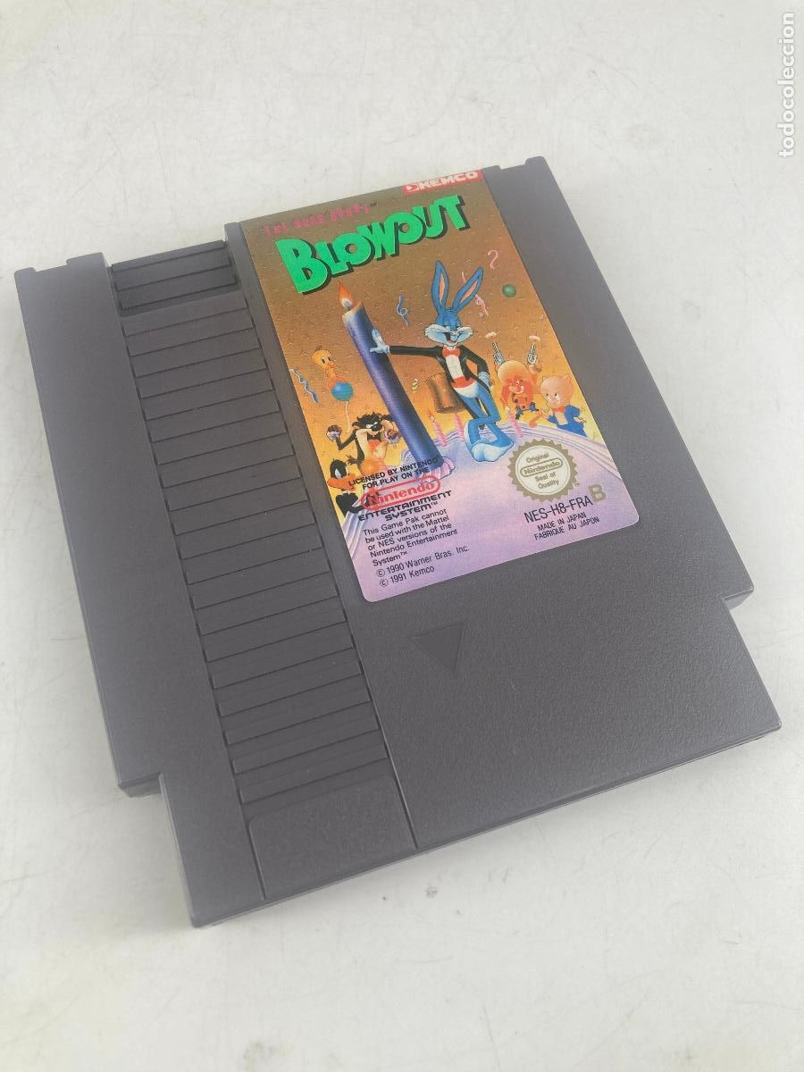 Videojuegos y consolas: NINTENDO BLOW OUT BUGS BUNNY VIDEO JUEGO CARTUCHO CONSOLA NES PAL
