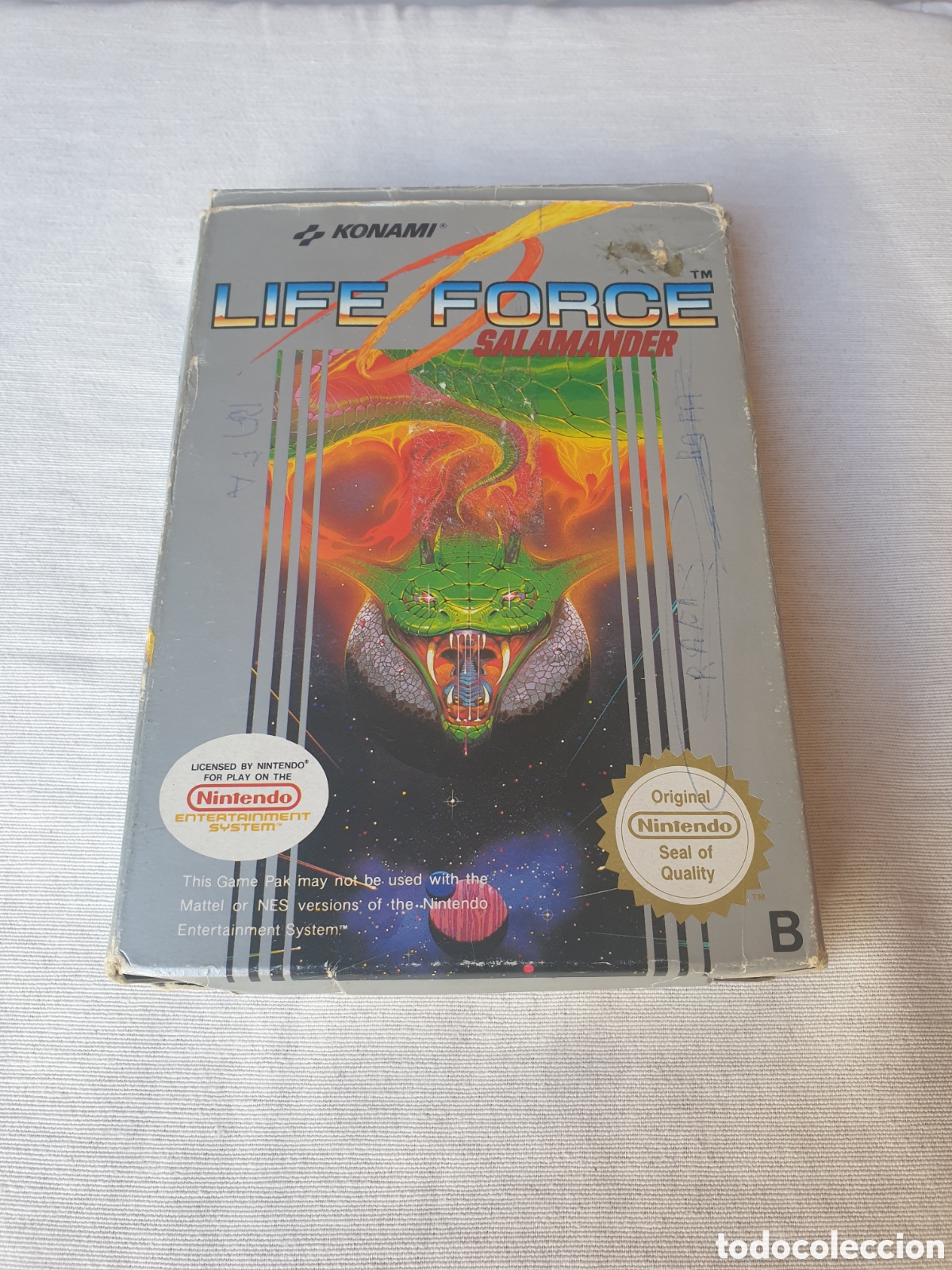 Videojuegos y consolas: Life force salamander Nintendo Nes pal Frg