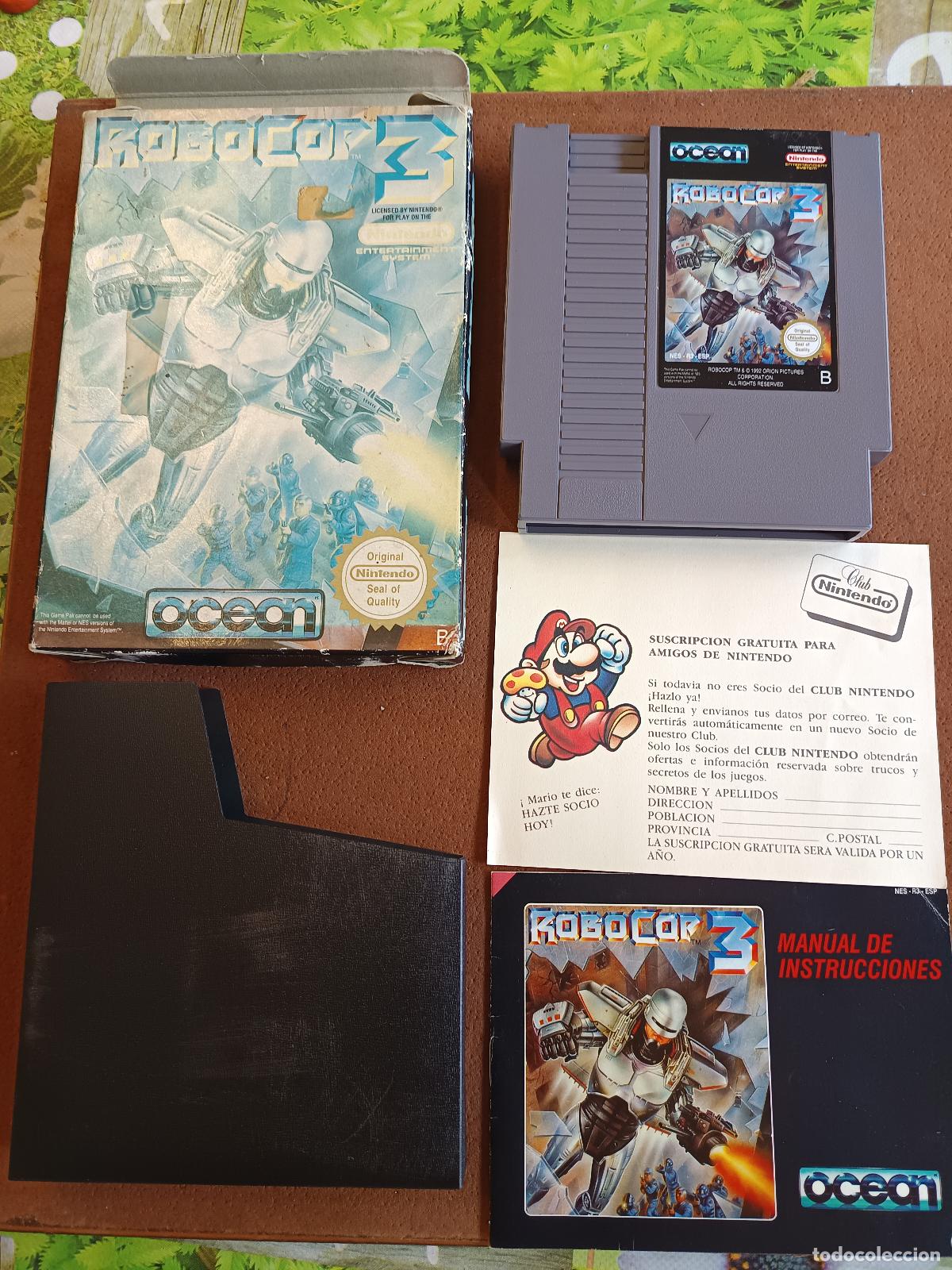 Videogiochi e Consoli: JUEGO NINTENDO NES, ROBOCOP 3 ROBO COP, EN SU CAJA CON INSTRUCCIONES 1992, MADE IN JAPAN