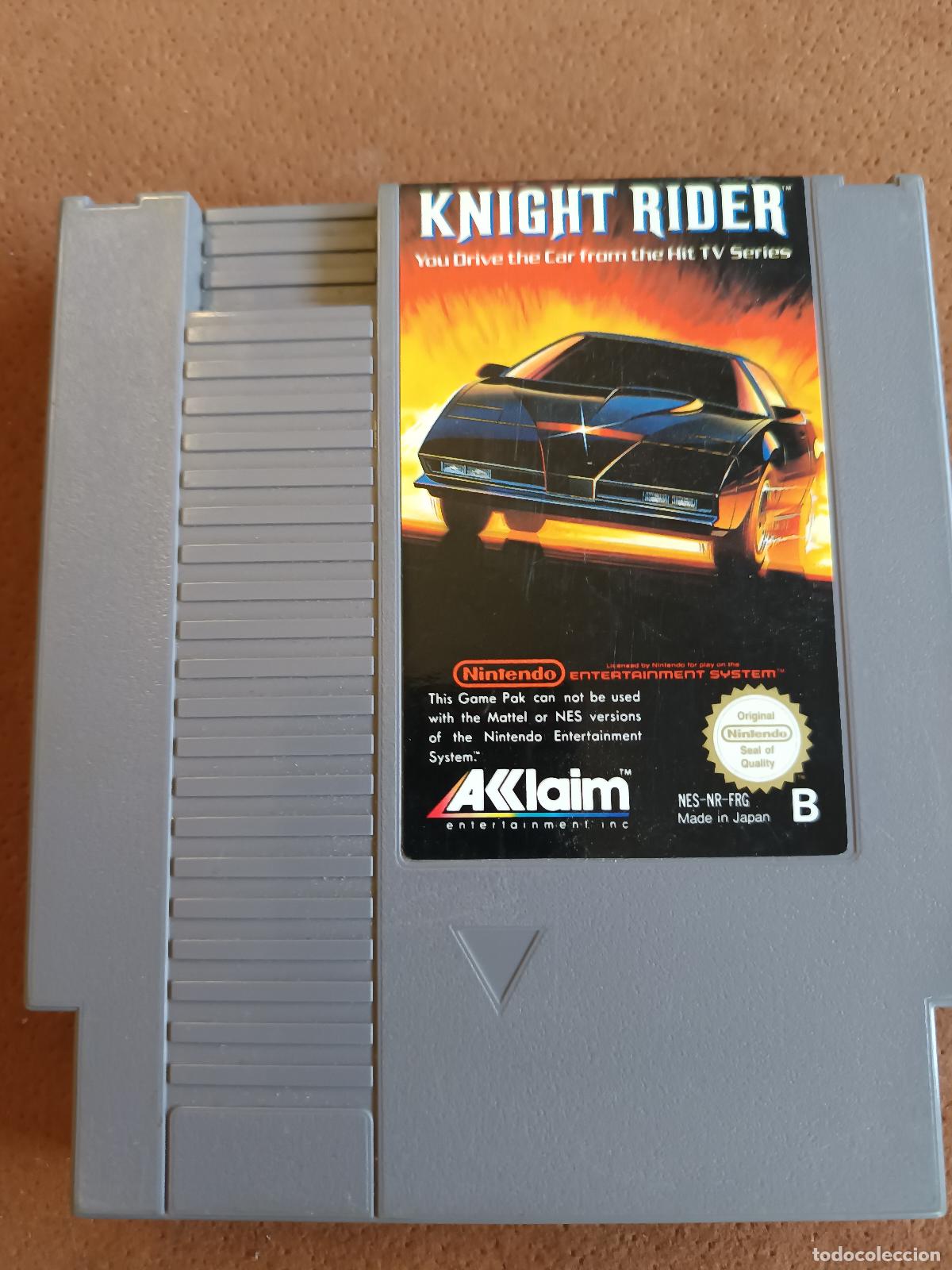 Videogiochi e Consoli: JUEGO NINTENDO NES, KNIGHT RIDER, NES-NR-FRG, MADE IN JAPAN