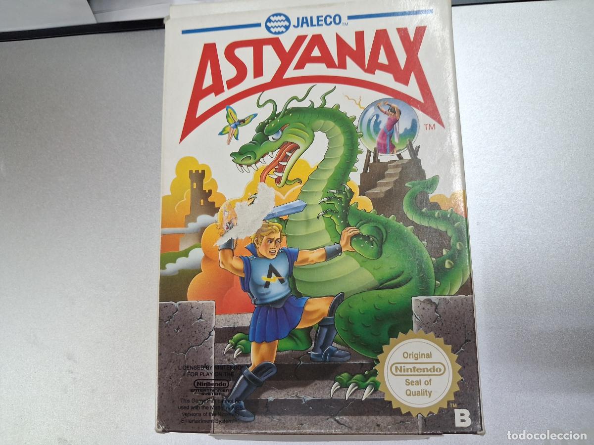 Videojuegos y consolas: VIDEOJUEGO CARTUCHO ASTYANAX NINTENDO NES EN CAJA ORIGINAL