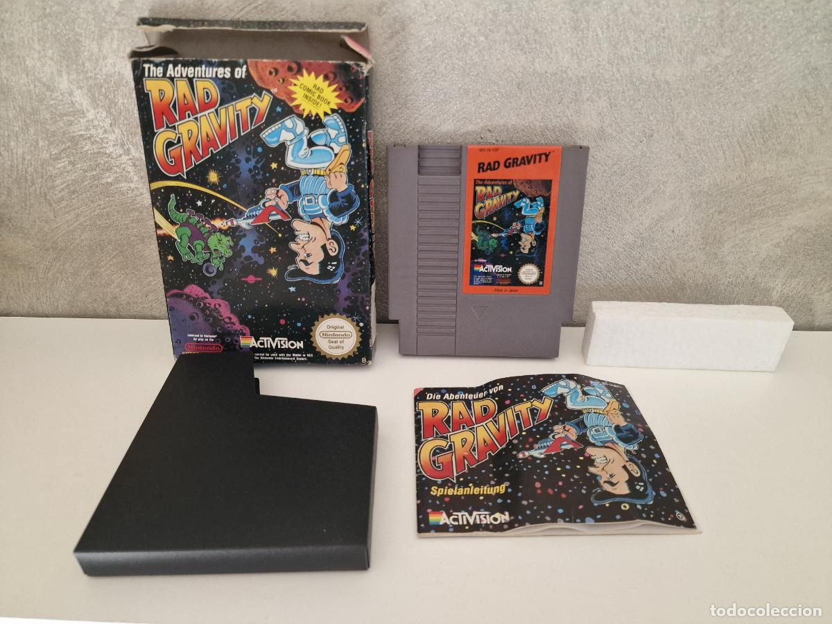 Videojuegos y consolas: Juego Rad Gravity Nintendo Nes Completo