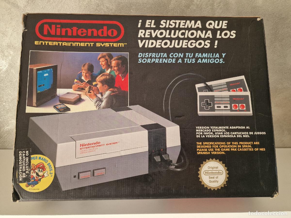 Videojuegos y consolas: CONSOLA NINTENDO NES EN CAJA CON JUEGOS
