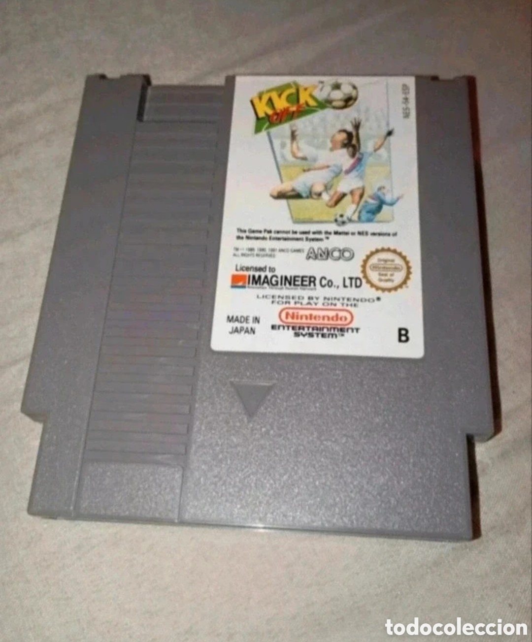 Videojuegos y consolas: KICK OFF - ORIGINAL - NINTENDO NES PAL B ESPA&Ntilde;A