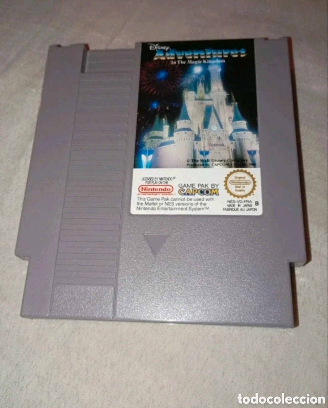 Videojuegos y consolas: DISNEY ADVENTURE IN THE MAGIC KINGDOM - ORIGINAL - NINTENDO NES PAL B