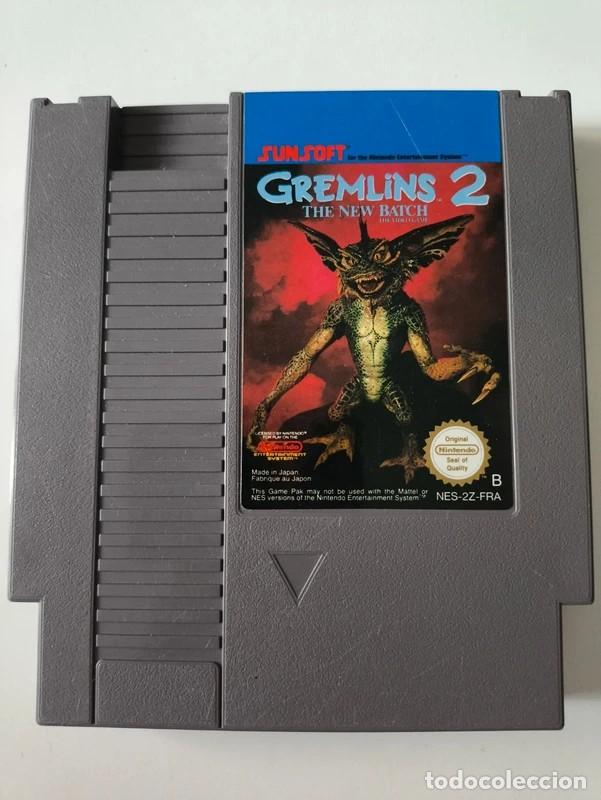 Videojuegos y consolas: juego Gremlins 2 the new batch nintendo NES pal