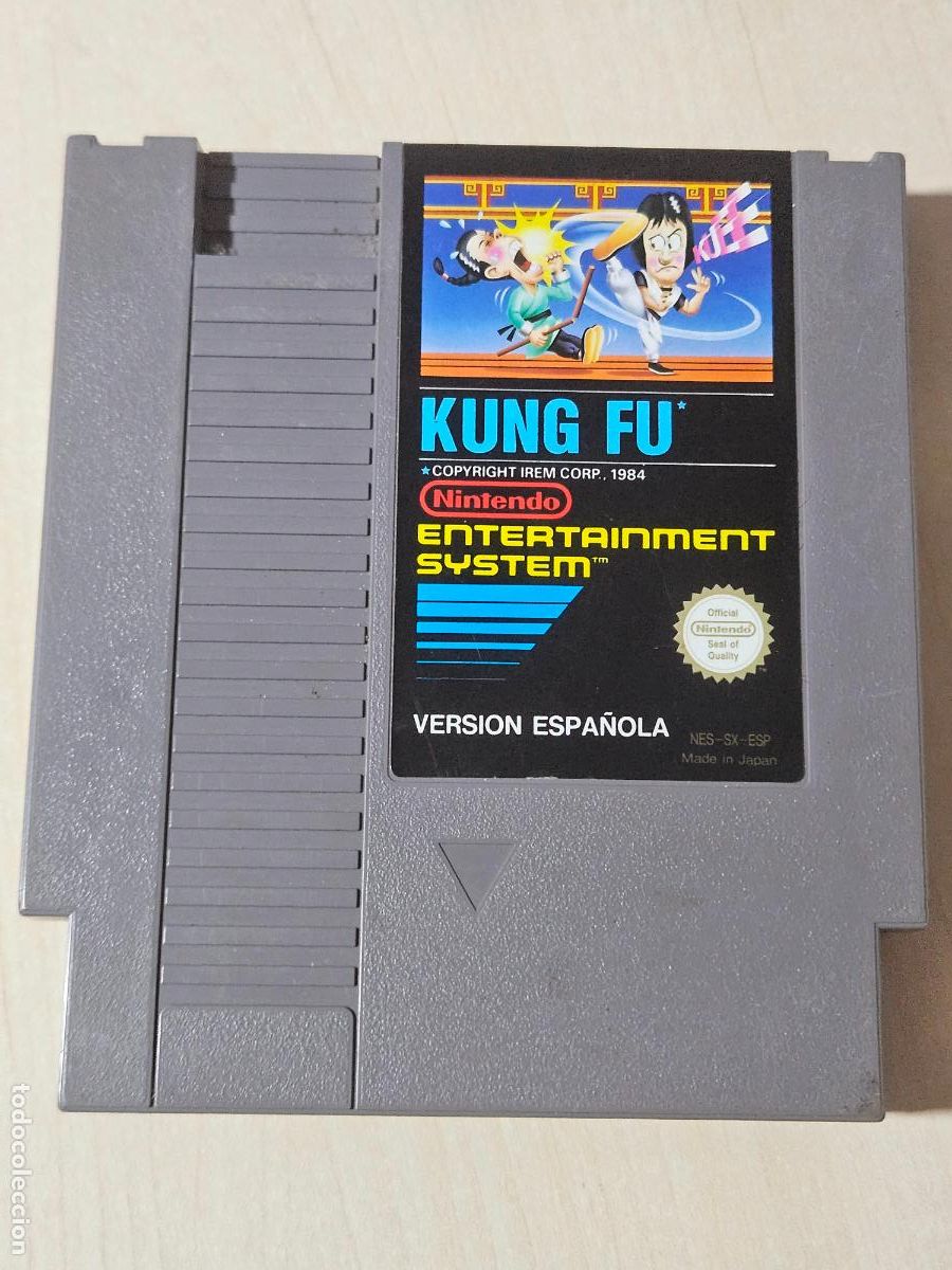 Videojuegos y consolas: JUEGO KUNG FU NINTENDO NES 1985 - leer descripcion