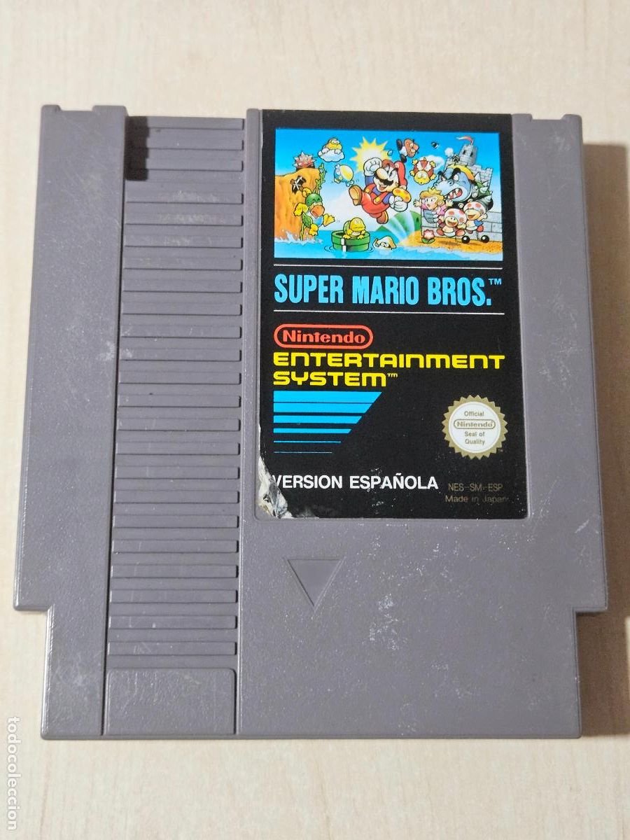 Videojuegos y consolas: Super Mario Bross NES.Version espa&ntilde;ola PAL - leer descripcion