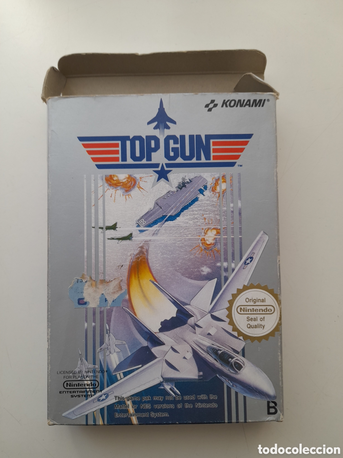 Videojuegos y consolas: TOP GUN. JUEGO NINTENDO NES.