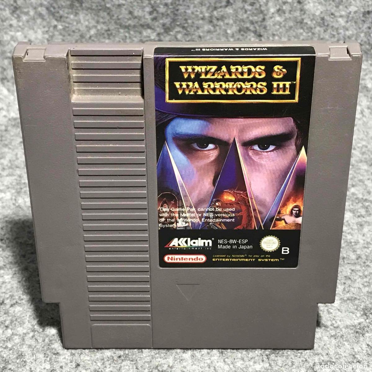 Videojuegos y consolas: WLIZARDS AND WARRIORS III NINTENDO NES