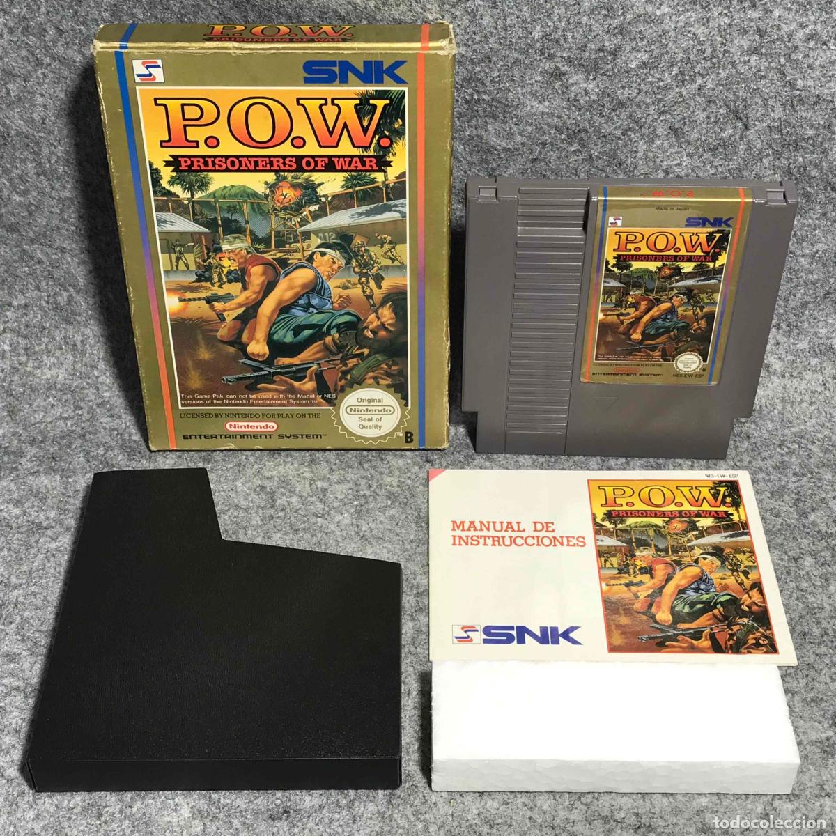 Videojuegos y consolas: POW PRISONERS OF WAR NINTENDO NES