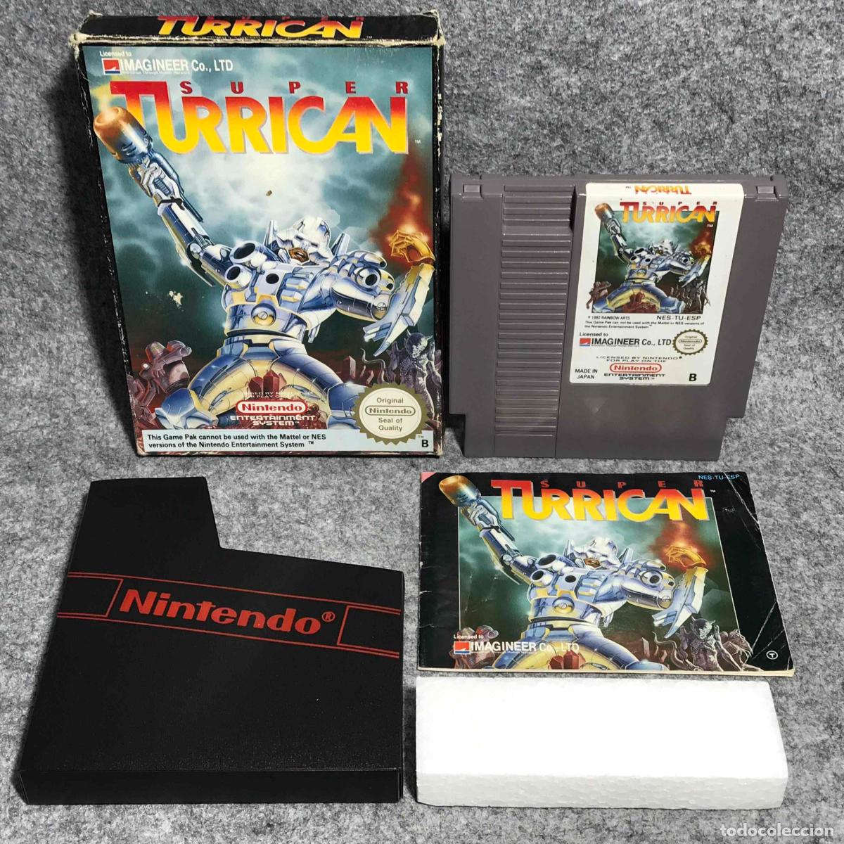 Videojuegos y consolas: SUPER TURRICAN NINTENDO NES
