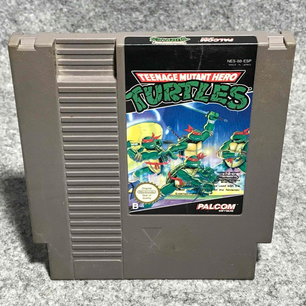 Videojuegos y consolas: TEENAGE MUTANT HERO TURTLES NINTENDO NES