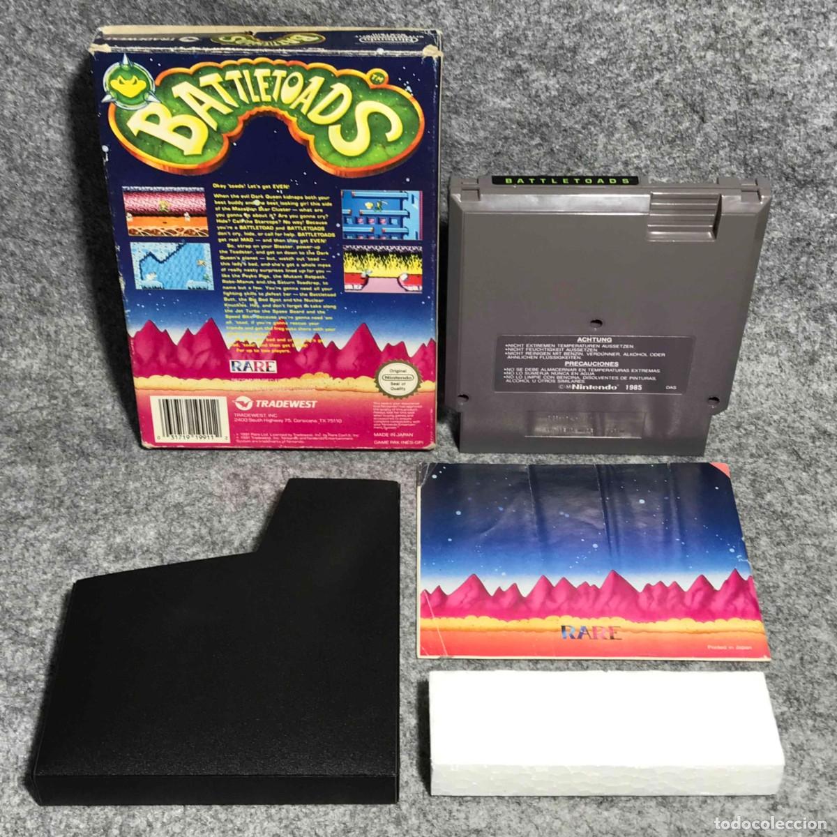 Videojuegos y consolas: BATTLETOADS NINTENDO NES - Foto 2