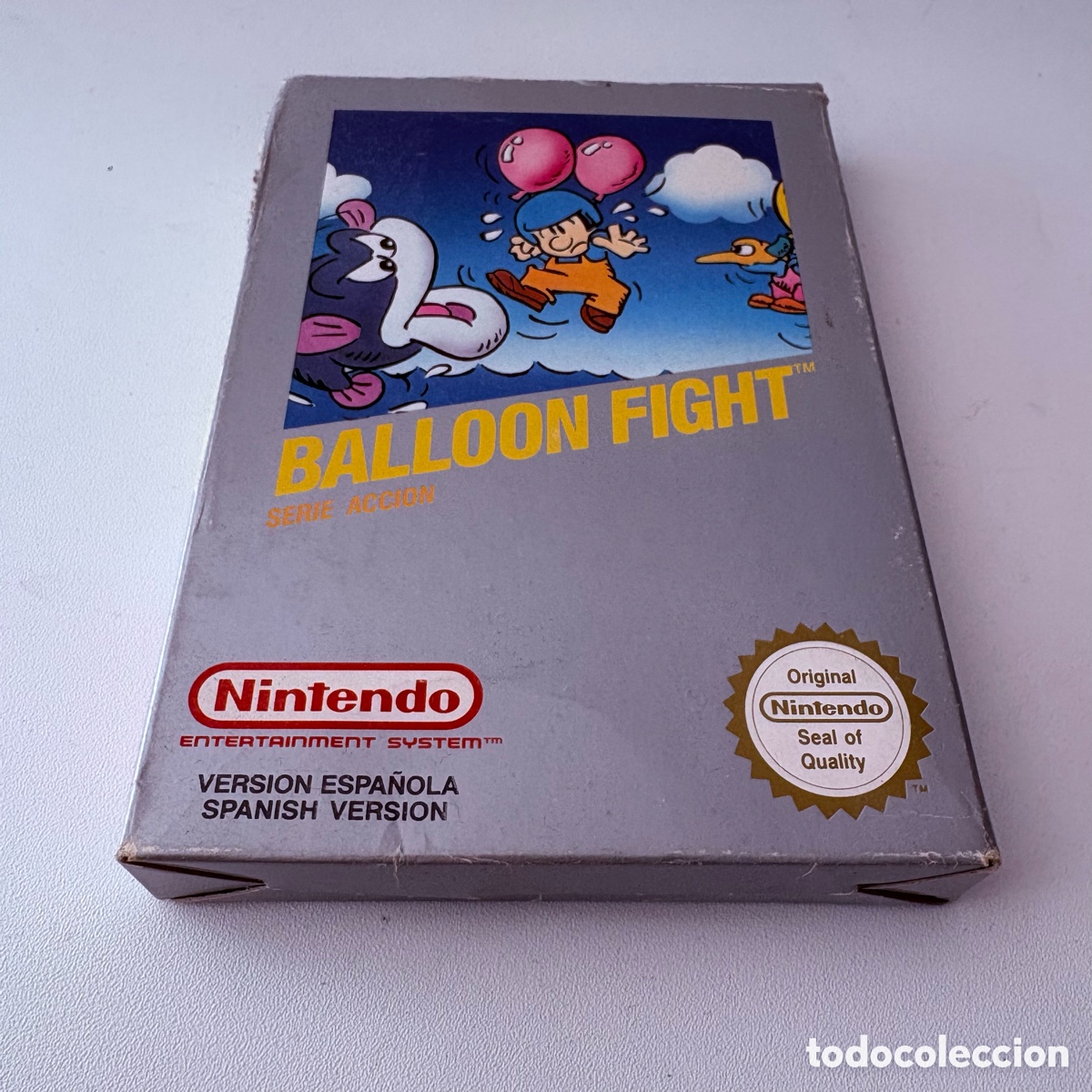 Videojuegos y consolas: juego para la consola nintendo nes balloon fight version espa&ntilde;ola completo