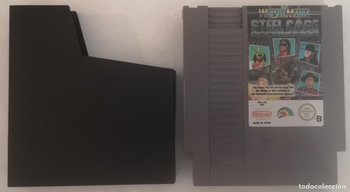 Videojuegos y consolas: NINTENDO NES WWF WRESTLEMANIA STEEL CAGE PAL ESPA&Ntilde;A