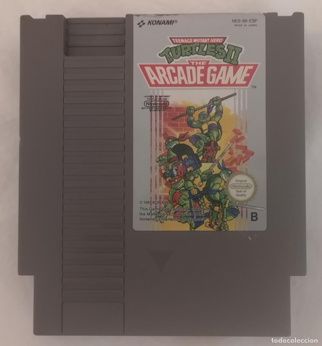 Videojuegos y consolas: NINTENDO NES TURTLES II PAL ESPA&Ntilde;A