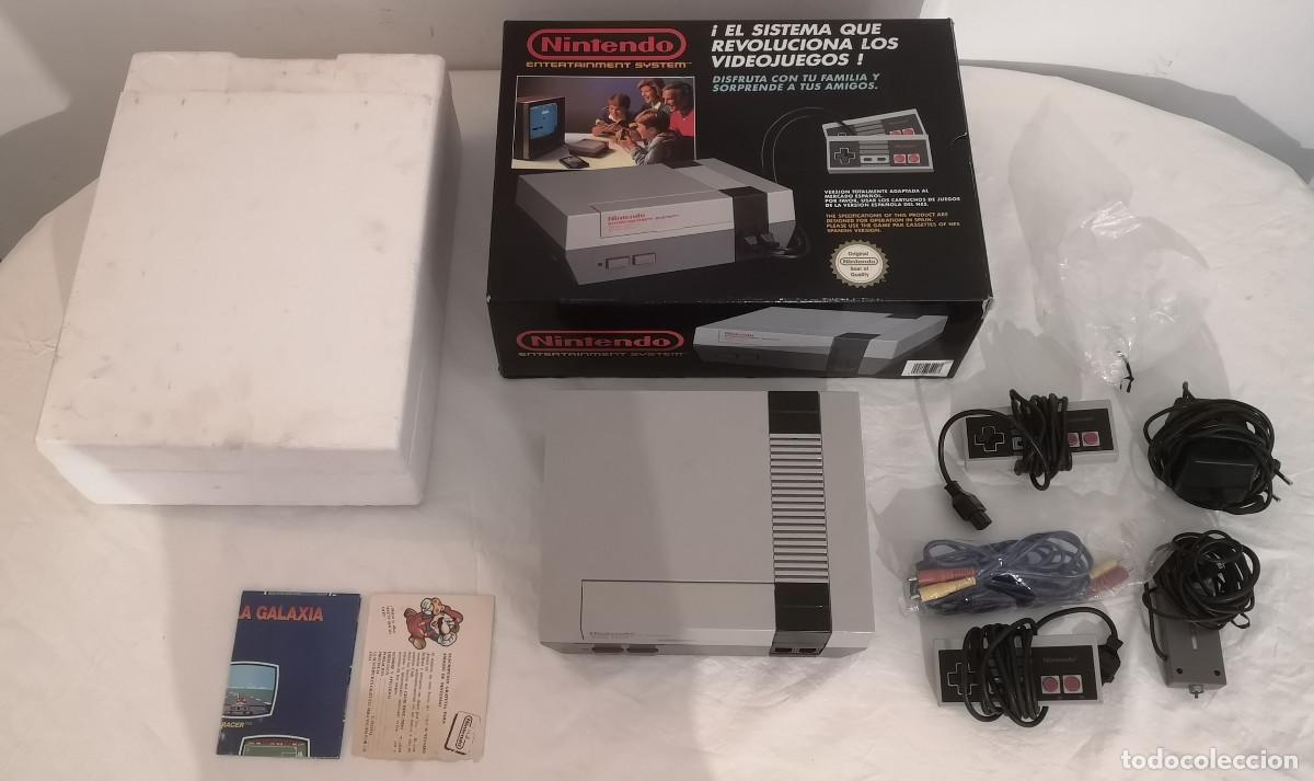 Videojuegos y consolas: CONSOLA NINTENDO NES &iexcl;EN CAJA! &iexcl;PERFECTO ESTADO! PAL ESPA&Ntilde;A