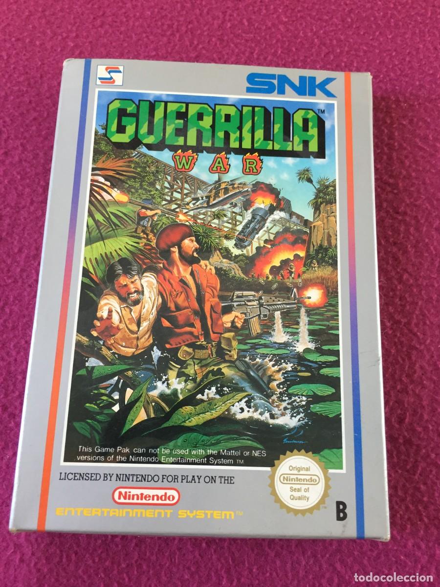 Videojuegos y consolas: Guerrilla con caja NINTENDO NES