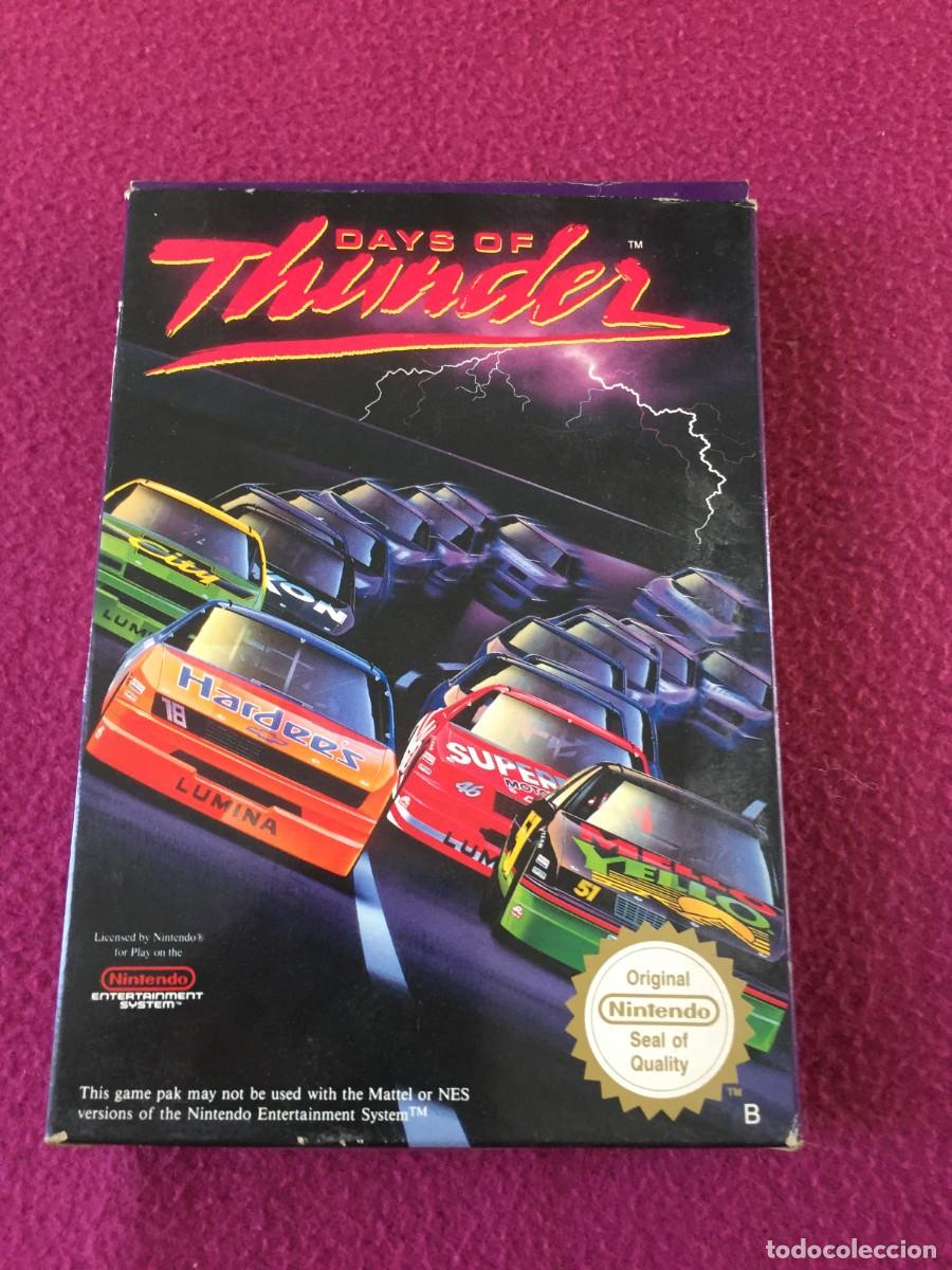 Videojuegos y consolas: DAYS OF THUNDER - Nintendo NES - PAL ESP B - Con caja (SIN MANUAL)