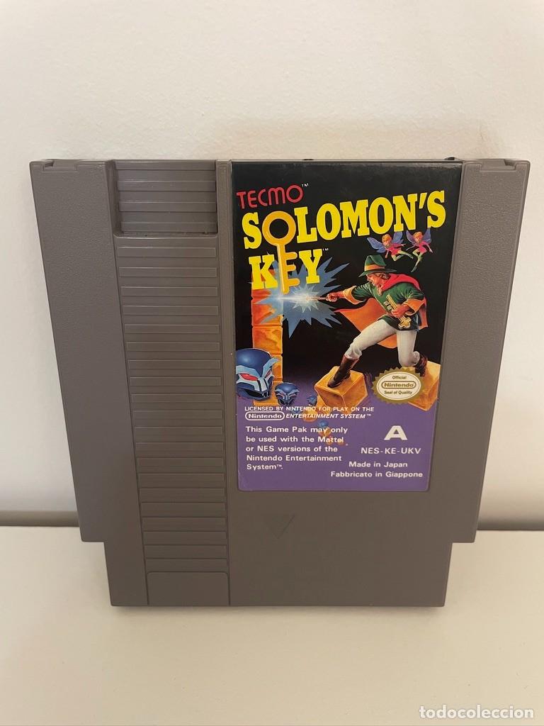 Videojuegos y consolas: Solomon's Key Nintendo nes