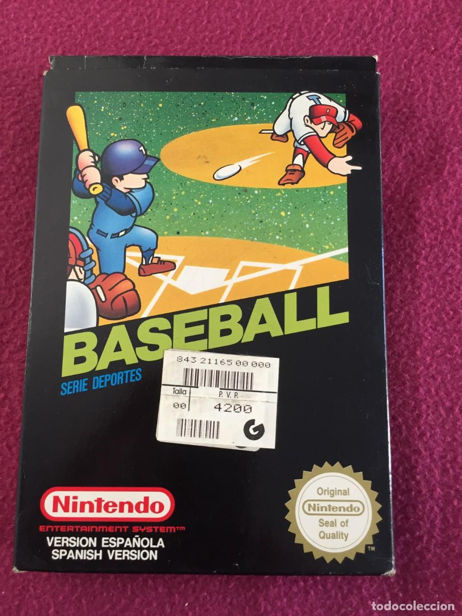 Videojuegos y consolas: Juego para la consola Nintendo nes baseball serie deportes (SIN MANUAL)