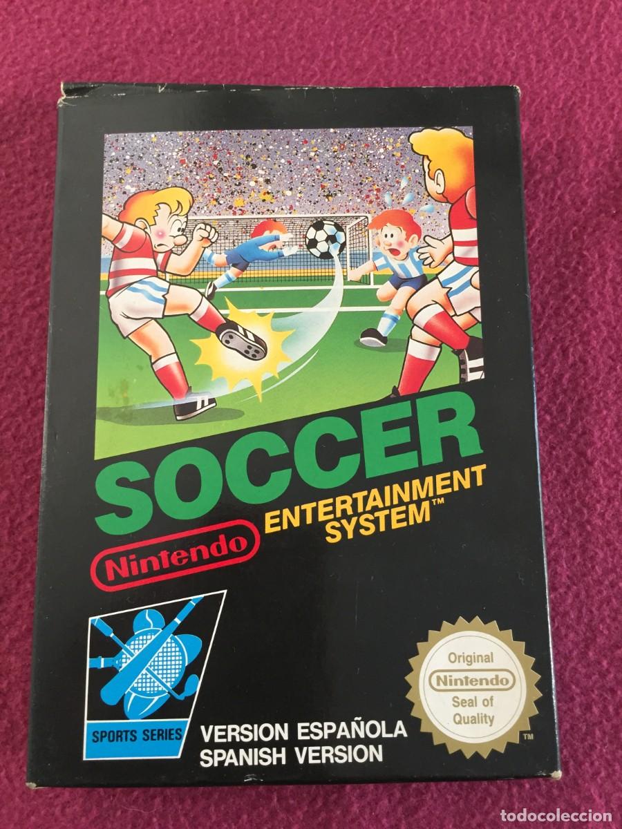 Videojuegos y consolas: SOCCER,NINTENDO NES,EN SU CAJA ORIGINAL (SIN MANUAL)