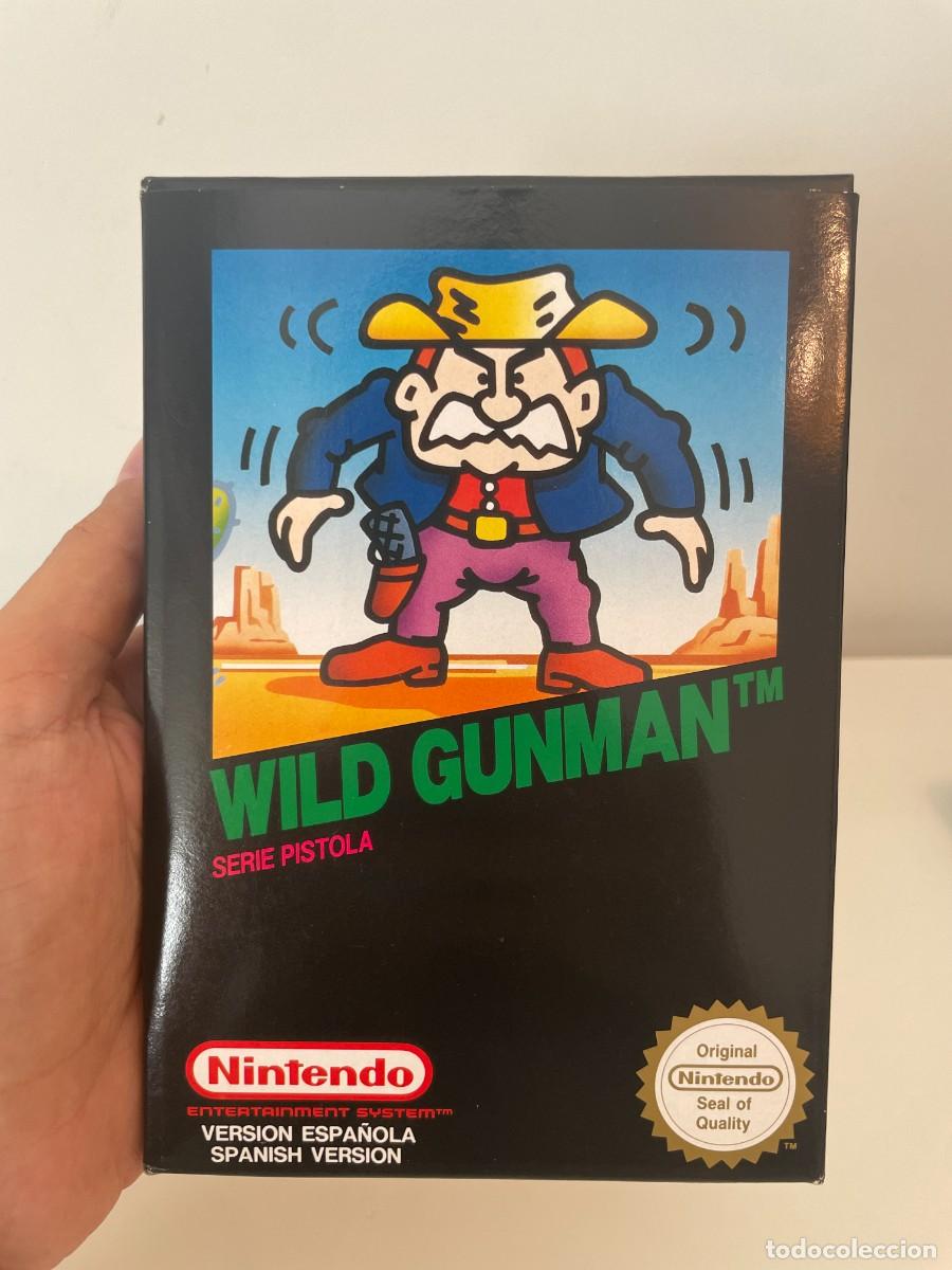 Videojuegos y consolas: Juego para Nintendo NES Wild Gunman - Completo a estrenar