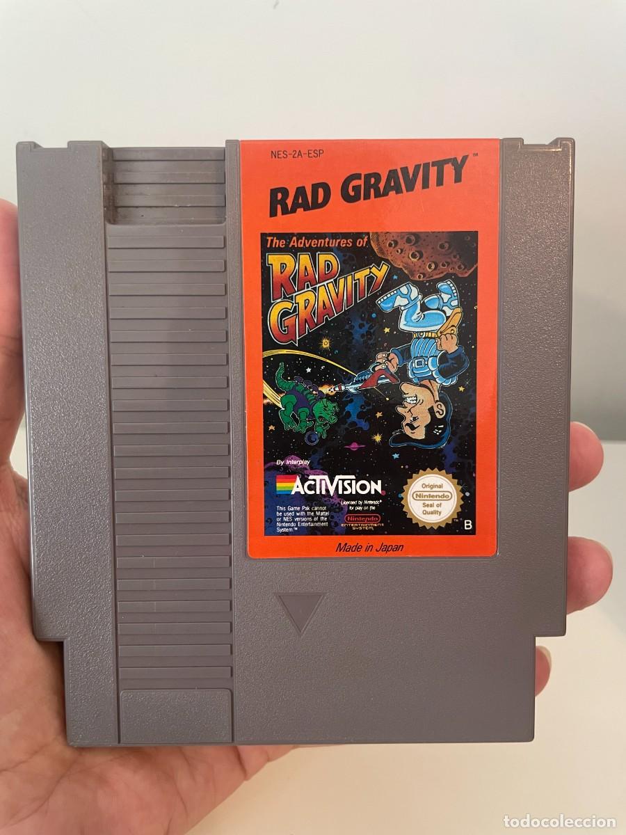 Videojuegos y consolas: Juego para Nintendo NES - Rad Gravity, con instrucciones