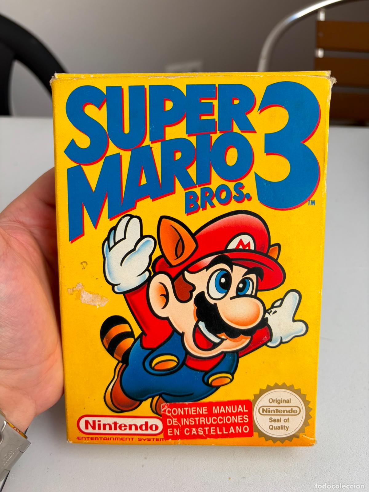 Videojuegos y consolas: Super mario bros 3 - NIntendo NES - PAL ESP B - ESpa&ntilde;olizado COmpleto