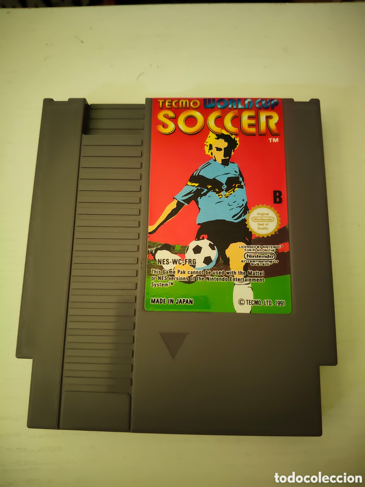Videojuegos y consolas: Tecmo world cup soccer. Nintendo Nes