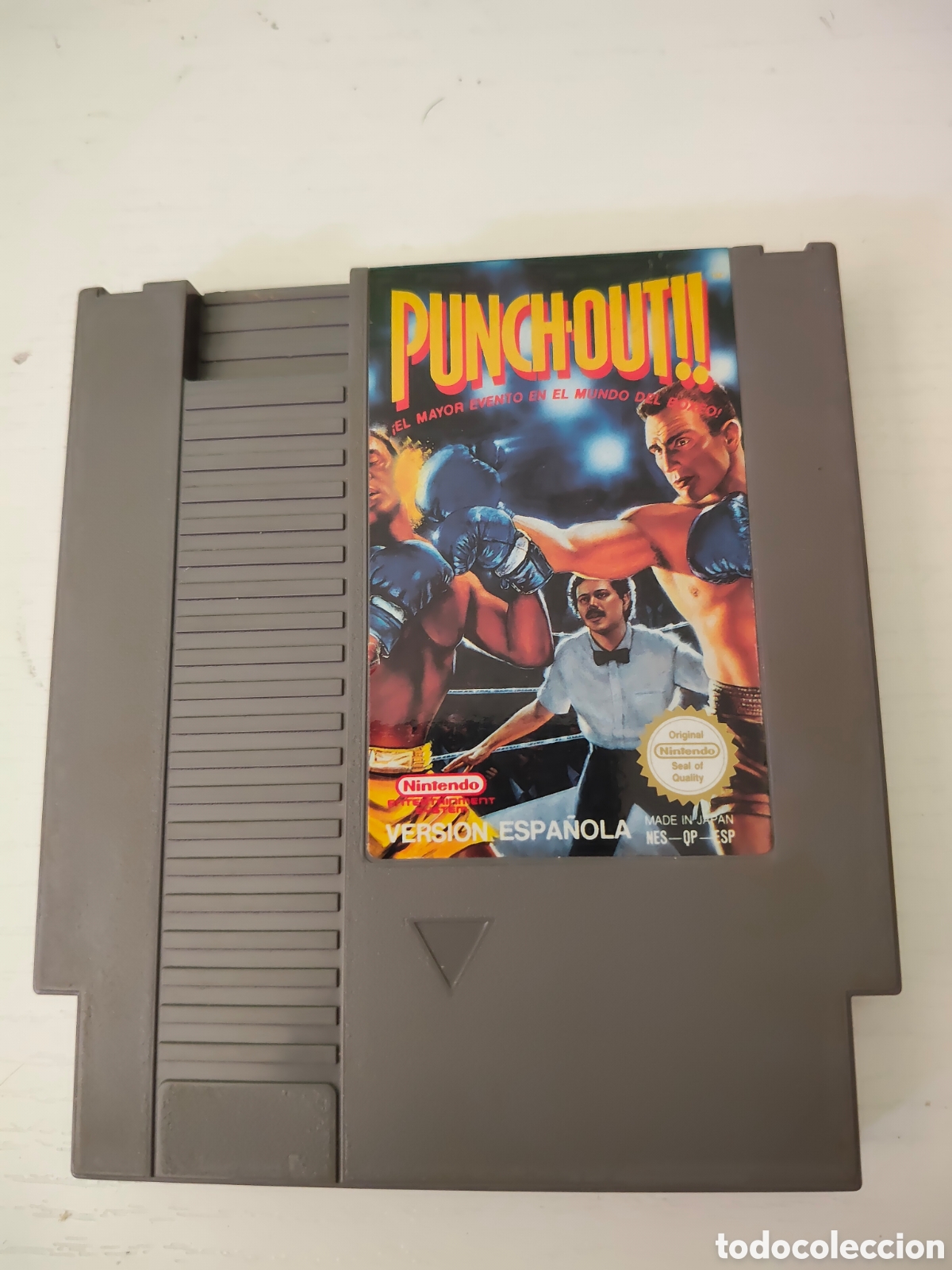 Videojuegos y consolas: Punch out. Nintendo Nes. Versi&oacute;n espa&ntilde;ola