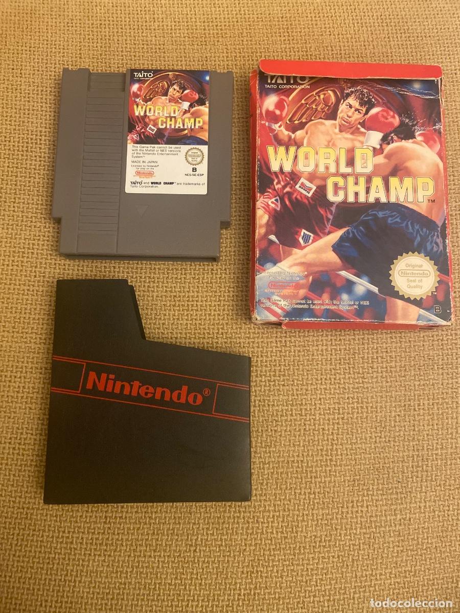 Videojuegos y consolas: Juego Nes World Champ - Foto 1