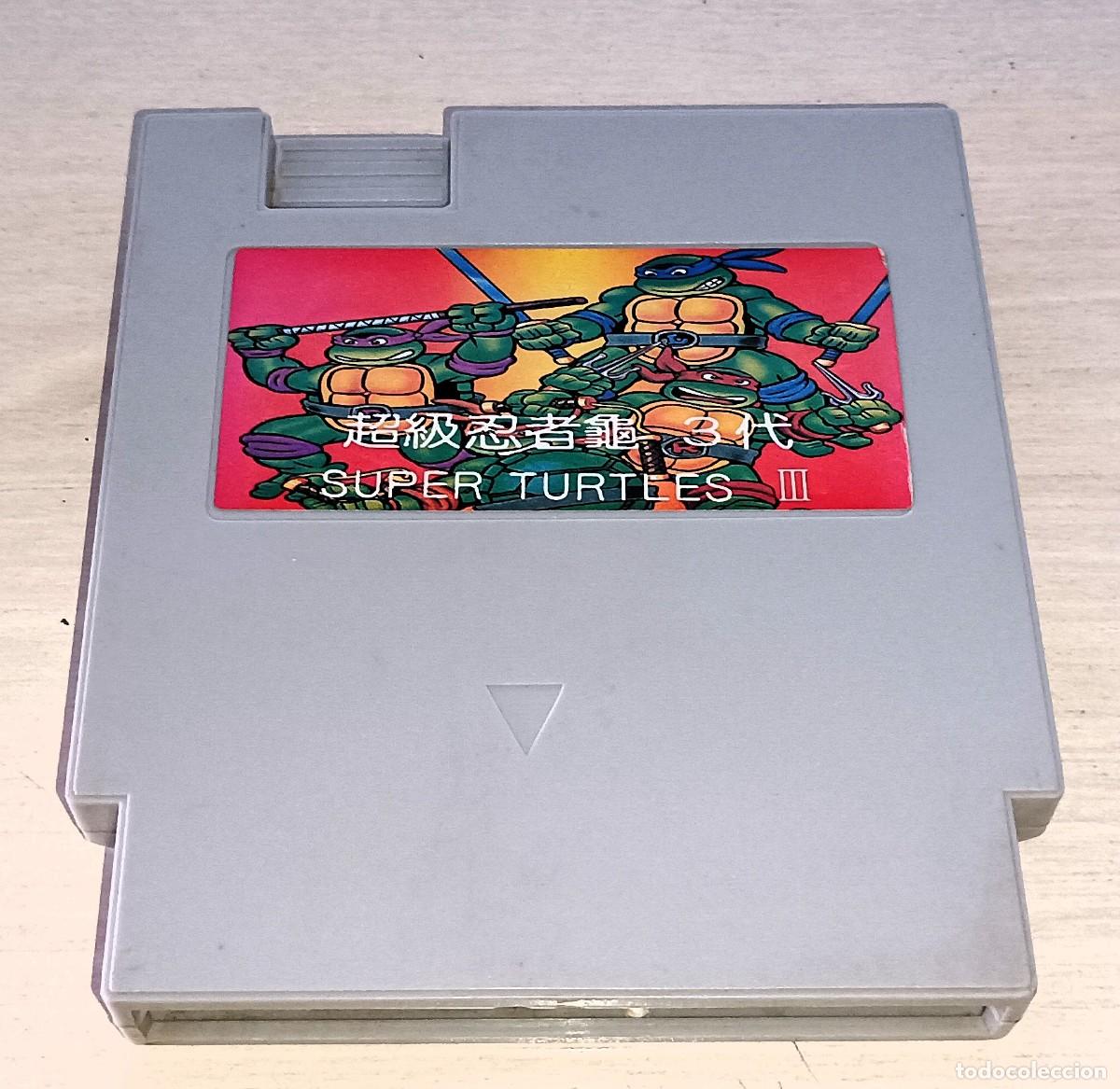 Videojuegos y consolas: CARTUCHO PARA NINTENDO CLONICAS YESS NASA --- TORTUGAS NINJA 3