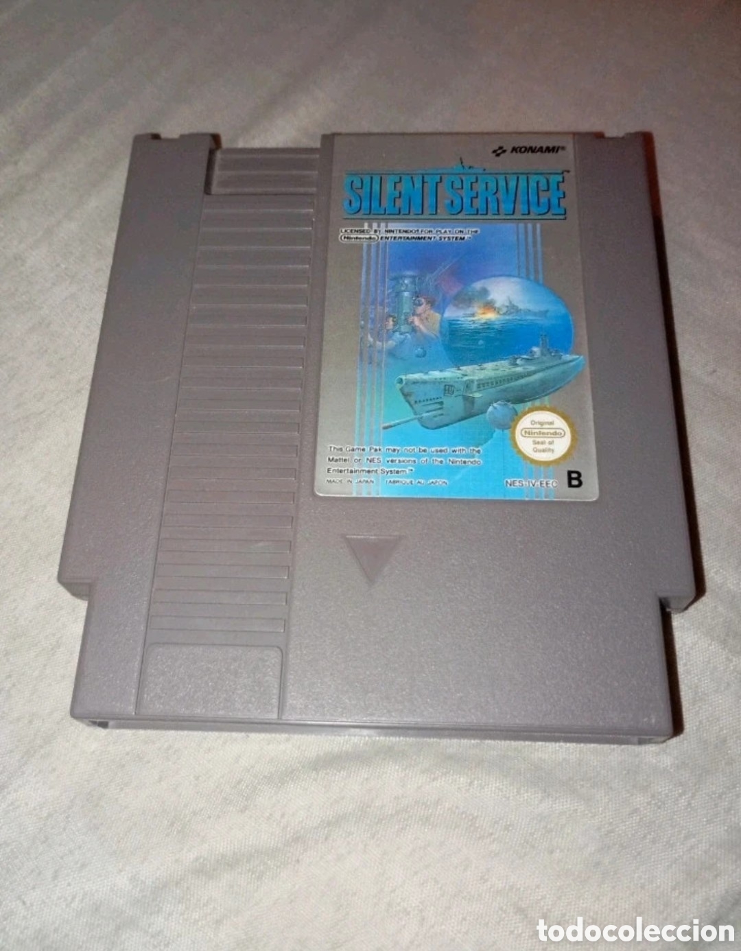 Videojuegos y consolas: SILENT SERVICE - ORIGINAL - NINTENDO NES PAL B