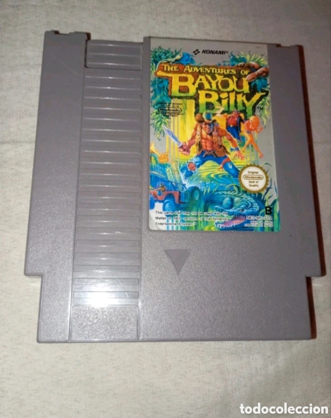 Videojuegos y consolas: THE ADVENTURES OF BAYOU BILLY - ORIGINAL - NINTENDO NES PAL B