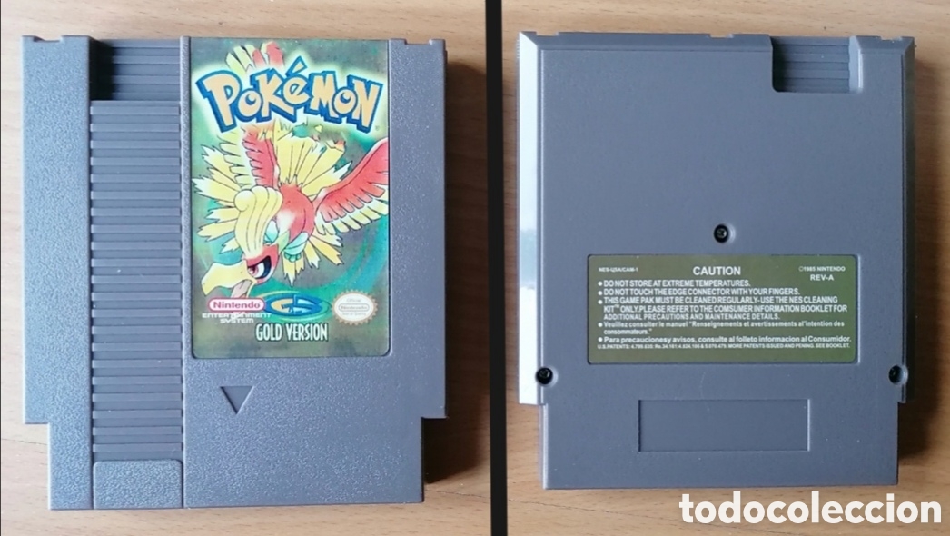 Videospiele und Konsolen: POK&Eacute;MON GOLD VERSION (ORO) - NINTENDO NES - CLON (NASA, YESS, NIPPON'DO, BRIGMTON, NEVIR...)